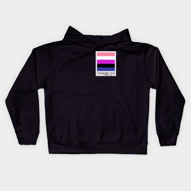 Genderqueer Kids Hoodie by Rey Rey